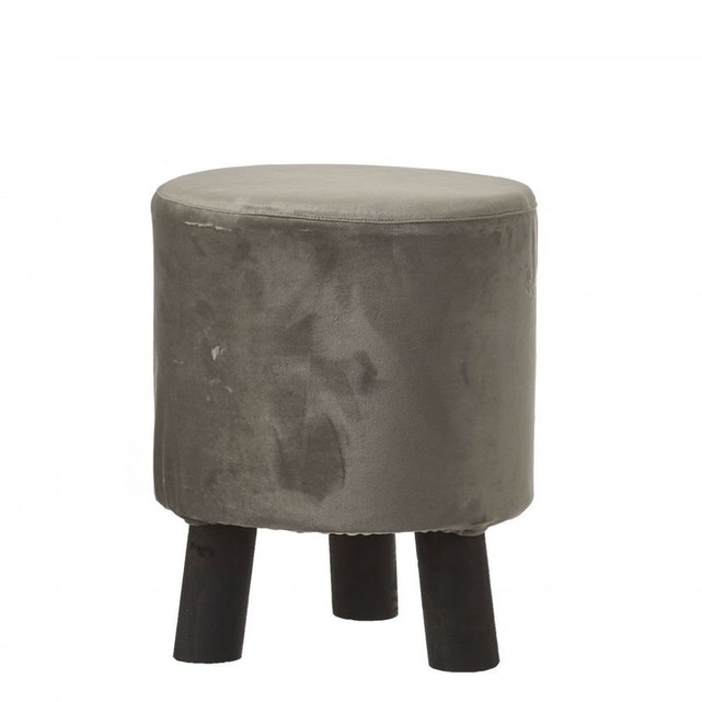 Tabouret bas pied bois