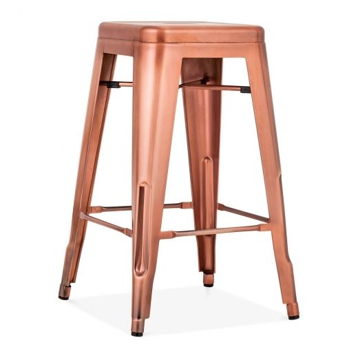 Tabouret tolix cuivre