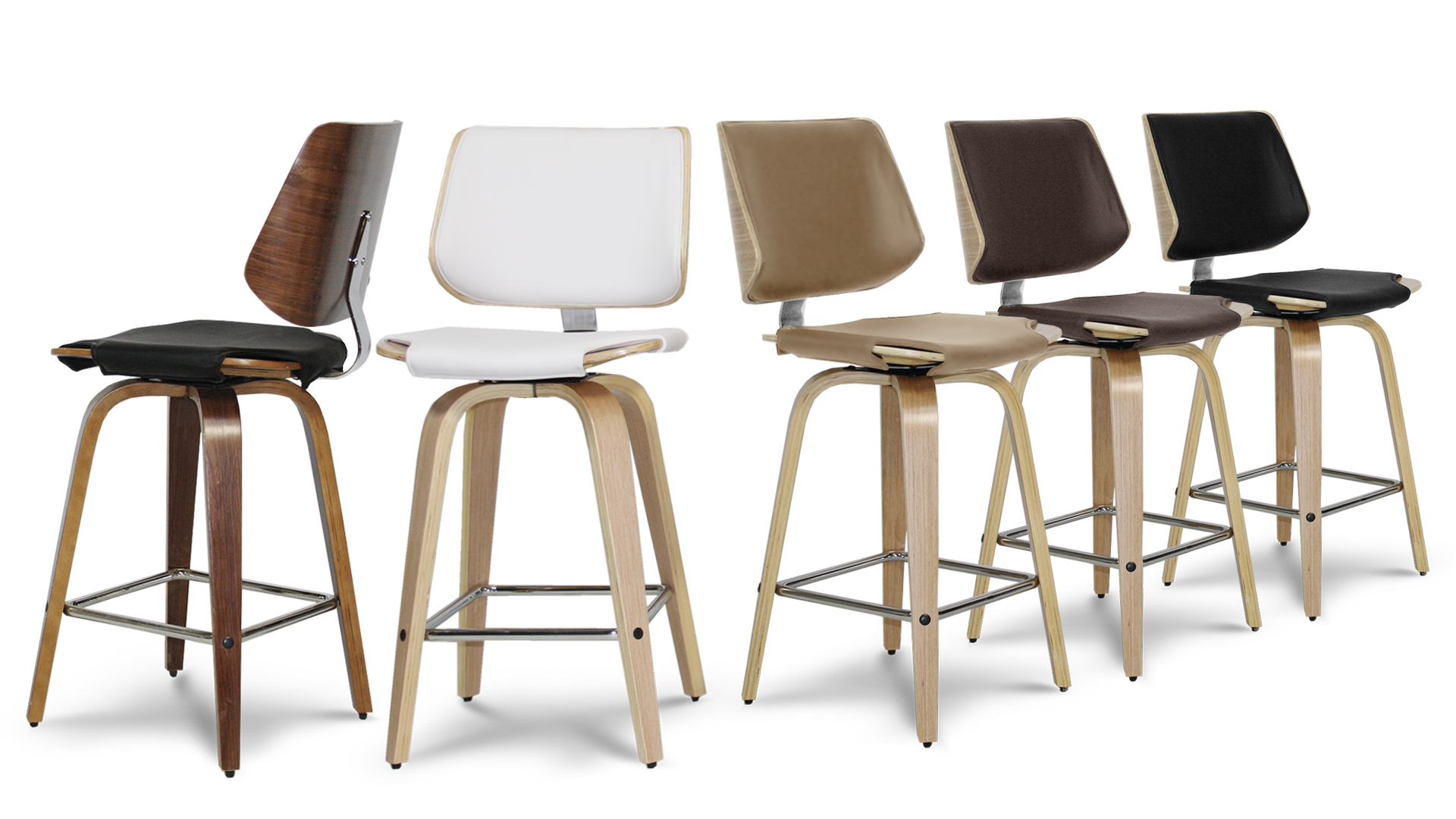 Tabouret de bar blanc pas cher
