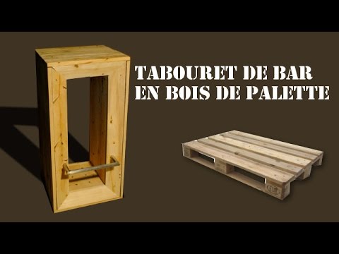 Construire un tabouret de bar en bois