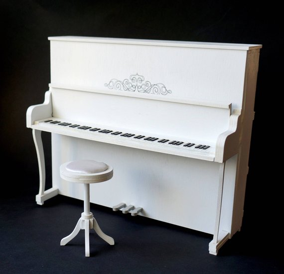 Piano tabouret barbie