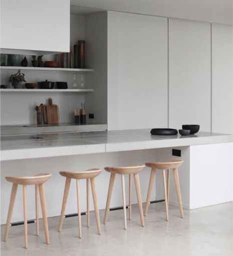 Tabouret design pour plan de travail