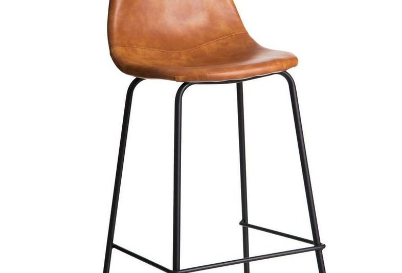 Tabouret de cuisine assise paille