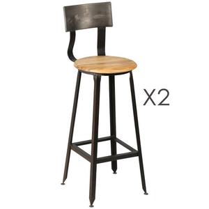 Chaise de bar en bois