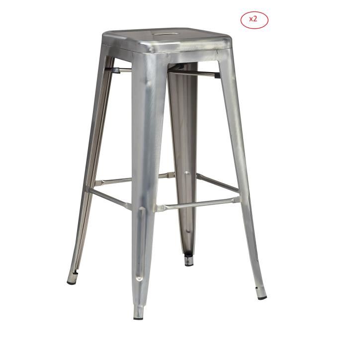 Tabouret inspiration tolix