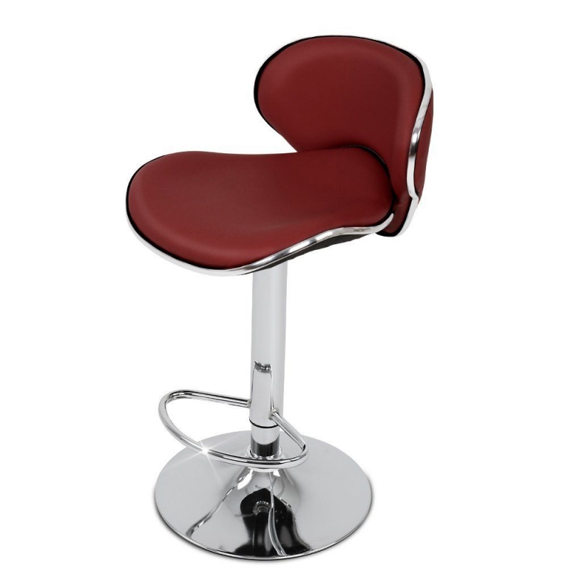 Tabouret de bar a bordeaux