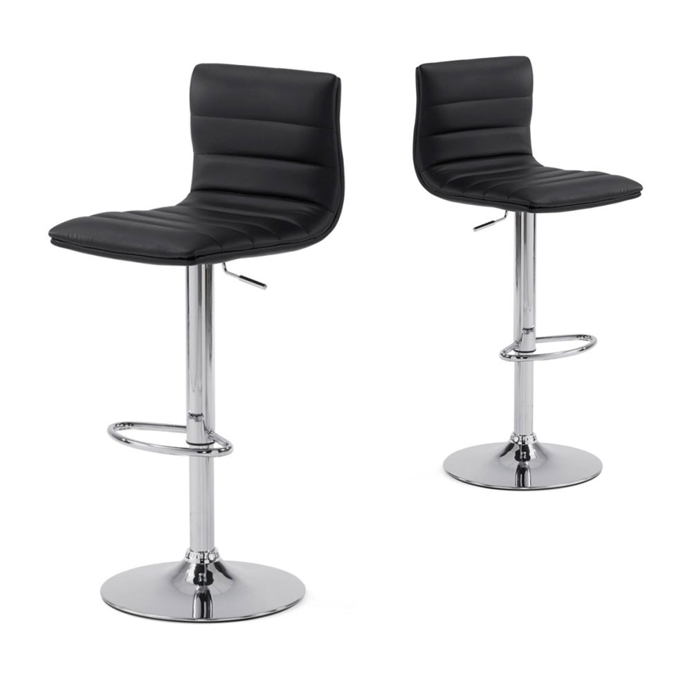 Tabouret design lounge (lot de 2)