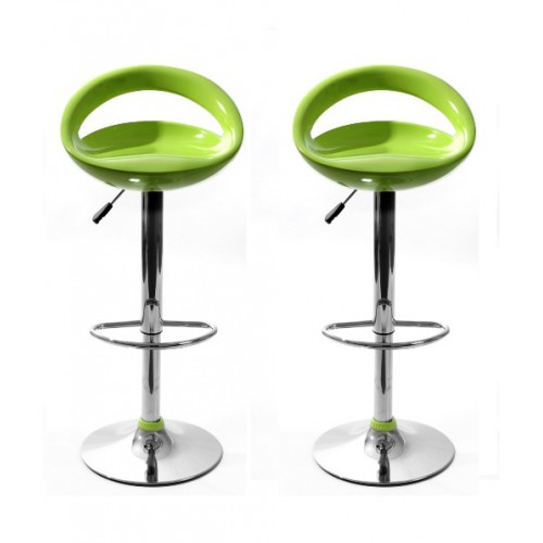 Tabouret de bar snack rouge