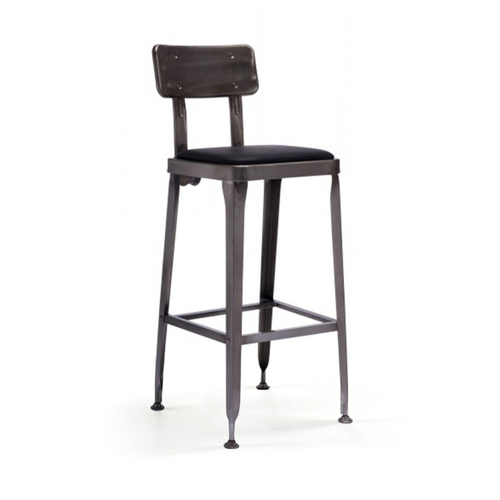 Tabouret de bar acier epoxy