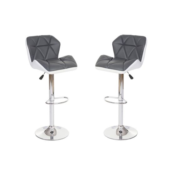 Tabouret de bar pas cher gris