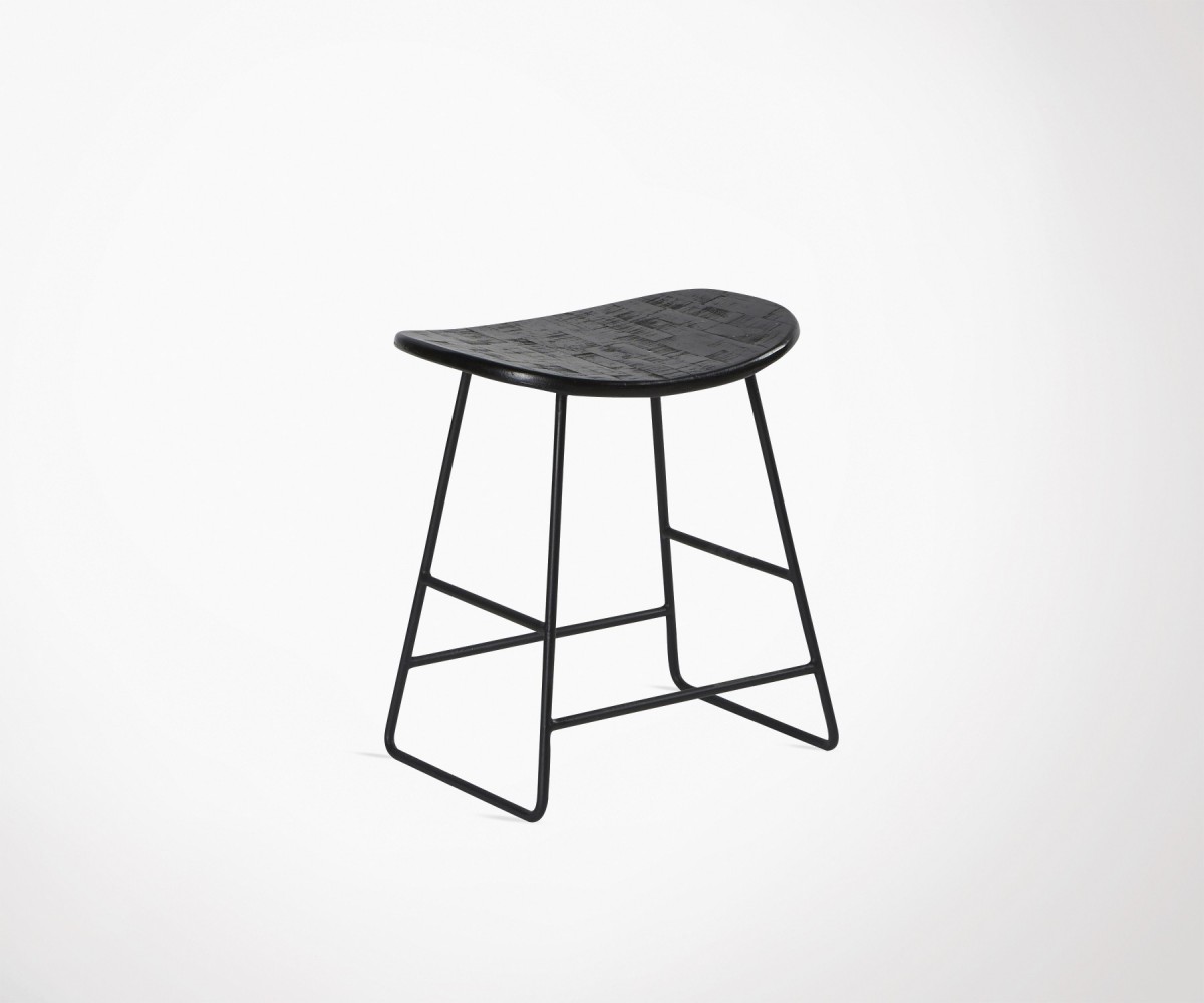 Tabouret bas metal design