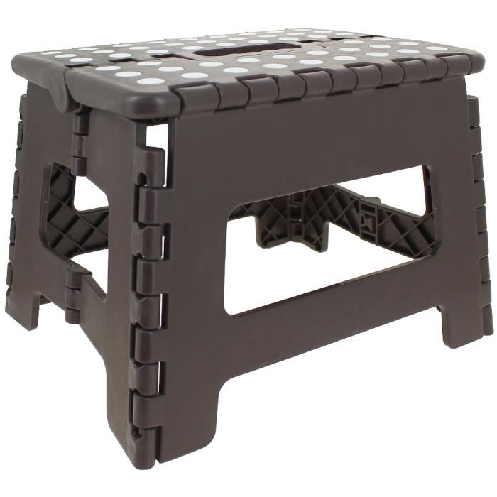 Tabouret marche pied pliable
