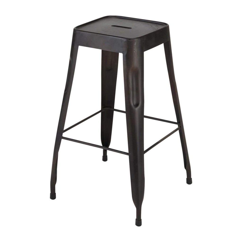 Tabouret de bar jaune maison du monde