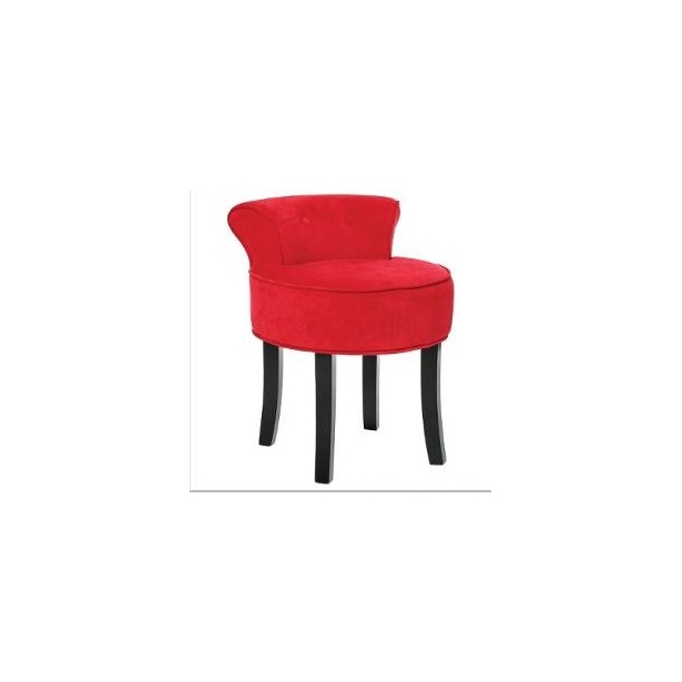 Tabouret rond avec dossier