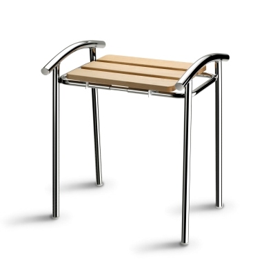 Tabouret de douche mobile