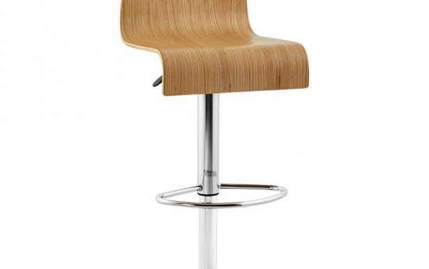 Tabouret de bar design industriel réglable en métal ophélie