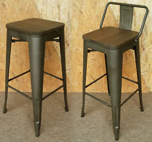 Tabouret cuisine tolix