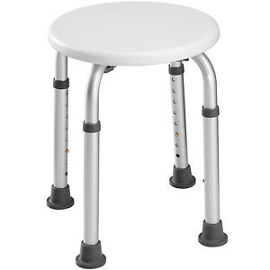 Tabouret de douche réglable en hauteur