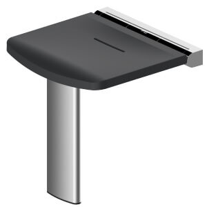 Tabouret de douche rabattable