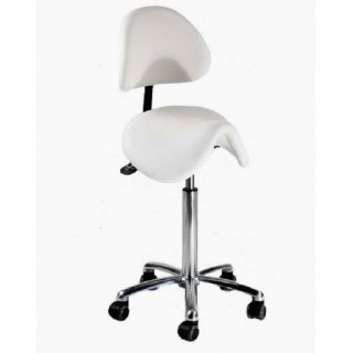 Tabouret de bar avec dossier et accoudoir