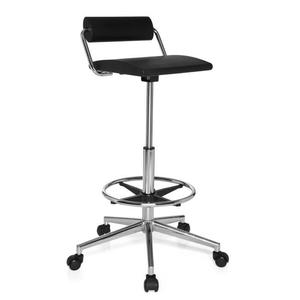 Tabouret bar roulette