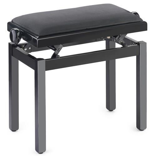 Tabouret piano velours