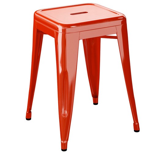 Tabouret tolix rouge