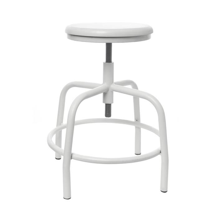 Tabouret à vis industriel