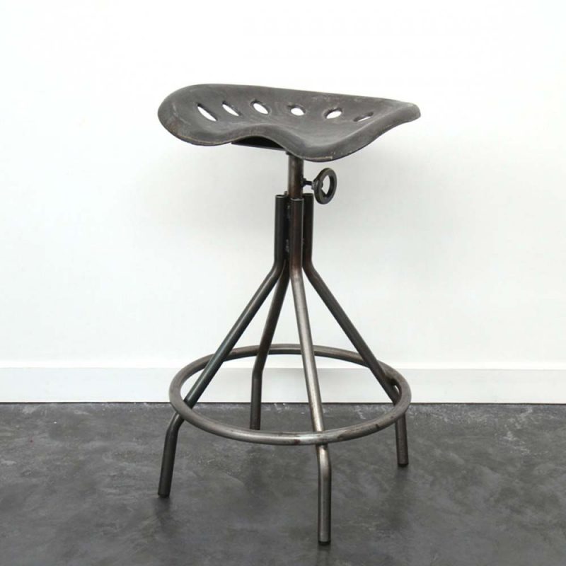 Tabouret de bar à vis