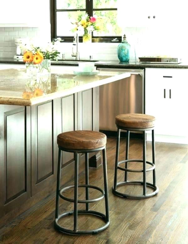 Tabouret de bar de cuisine rump coloris noir