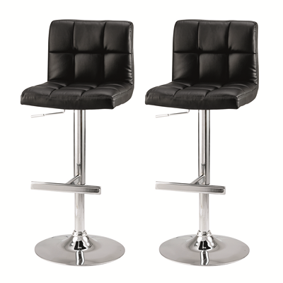 Tabouret de bar noir design