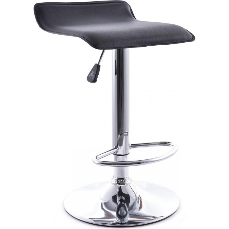 Tabouret de bar metal chrome