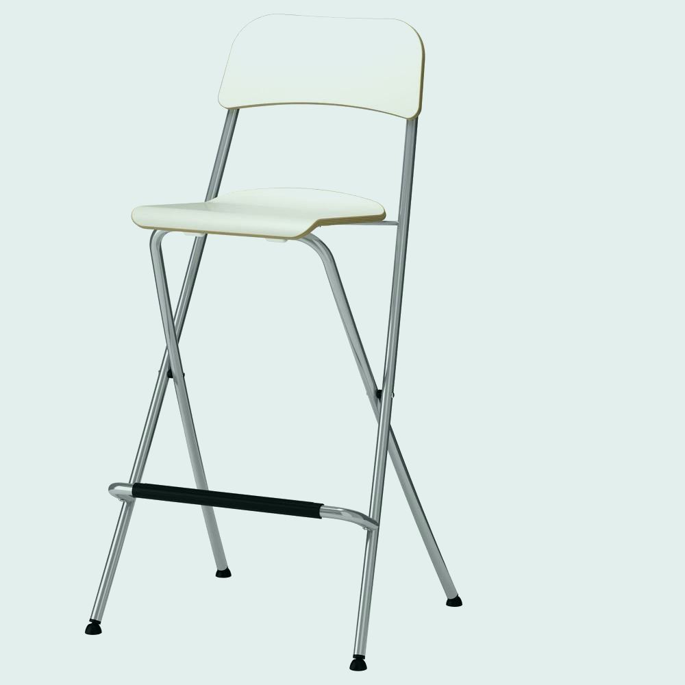 Tabouret bois vis centrale
