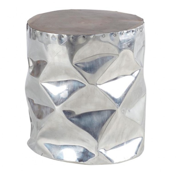 Tabouret bas alu