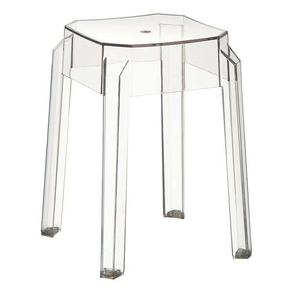 Tabouret de bar réglable design pied chromé h95-112cm - gabrielle