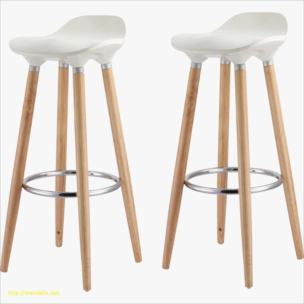 Tabouret haut fourrure