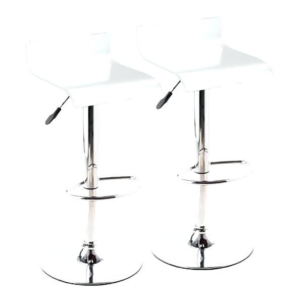 Tabouret de bar joker noir et blanc
