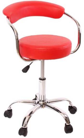 Tabouret de bar rouge but
