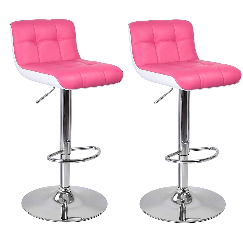 Tabouret bar rose