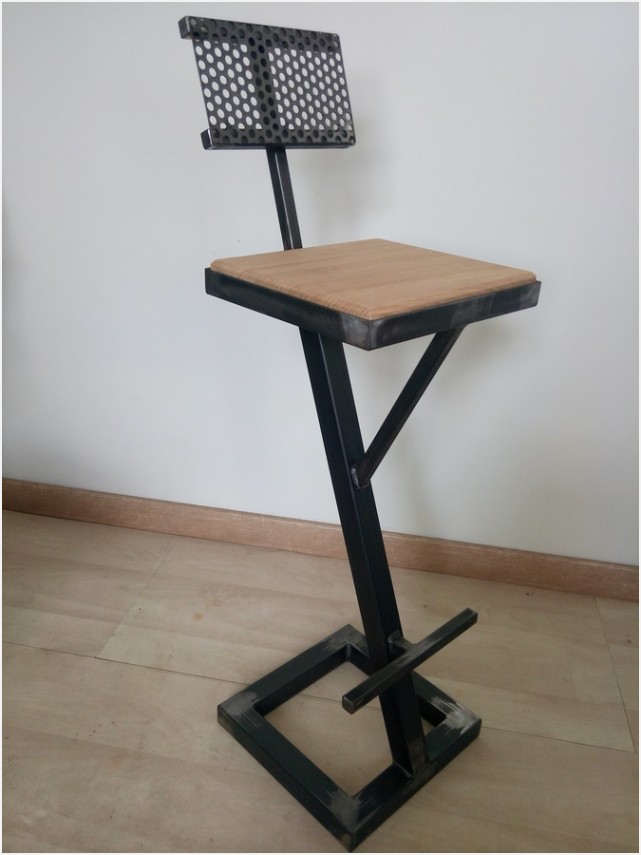 Tabouret de bar zen
