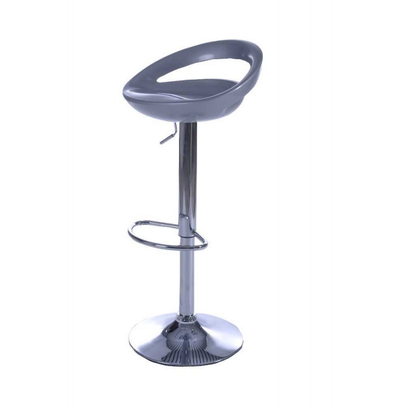 Tabouret de bar city gris
