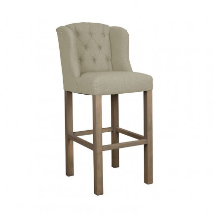 Tabouret de cuisine en tissus