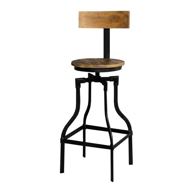 Tabouret esprit industriel