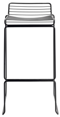 Tabouret de bar metal noir