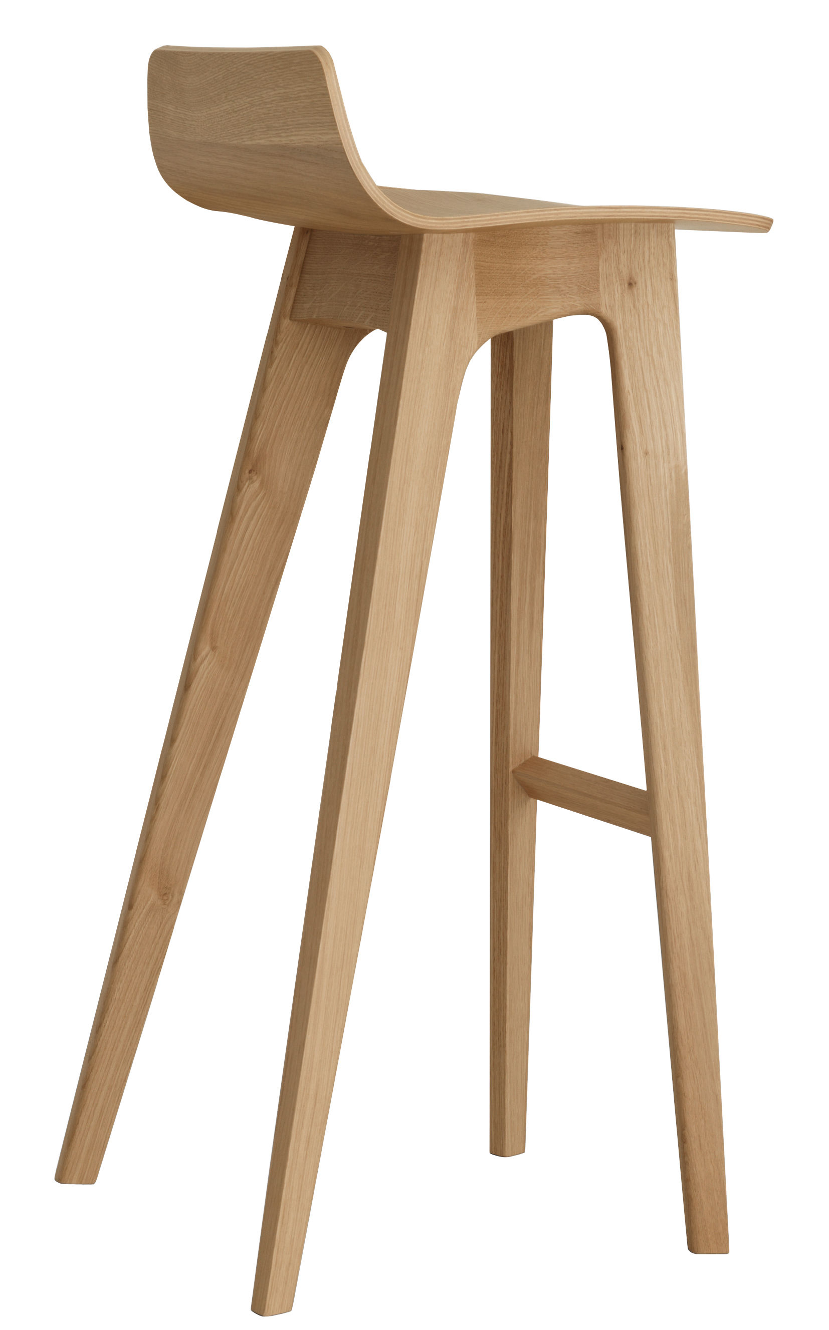 Tabouret haut bois