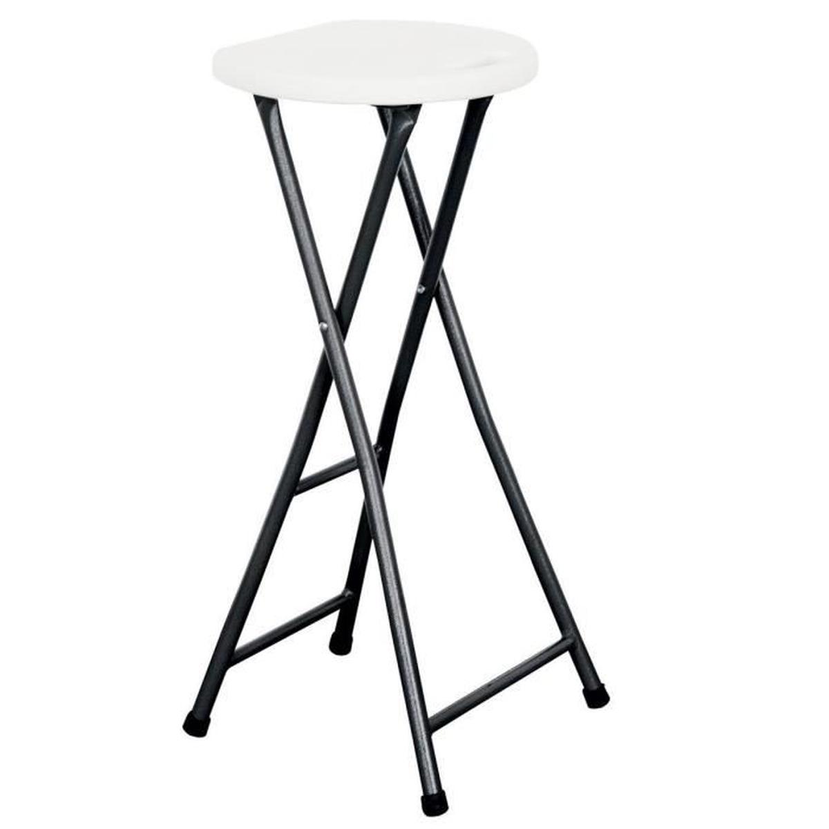 Tabouret de bar pliant 80 cm