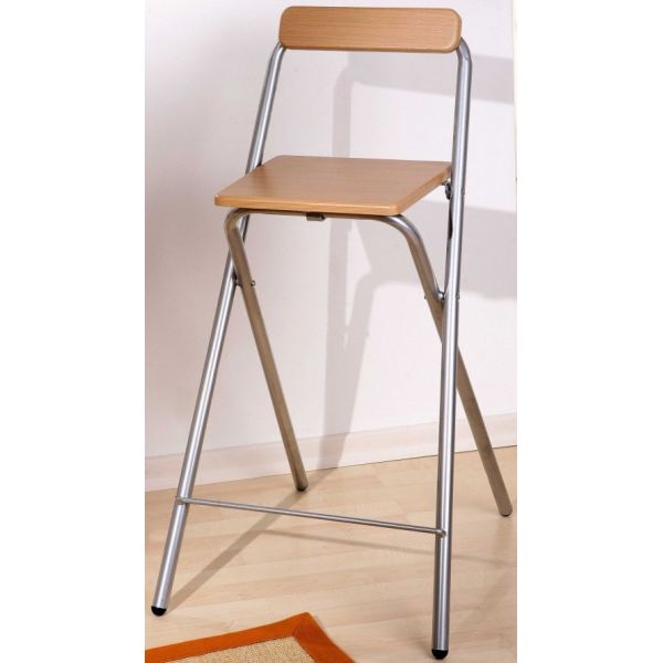 Tabouret de bar pliant 74 cm