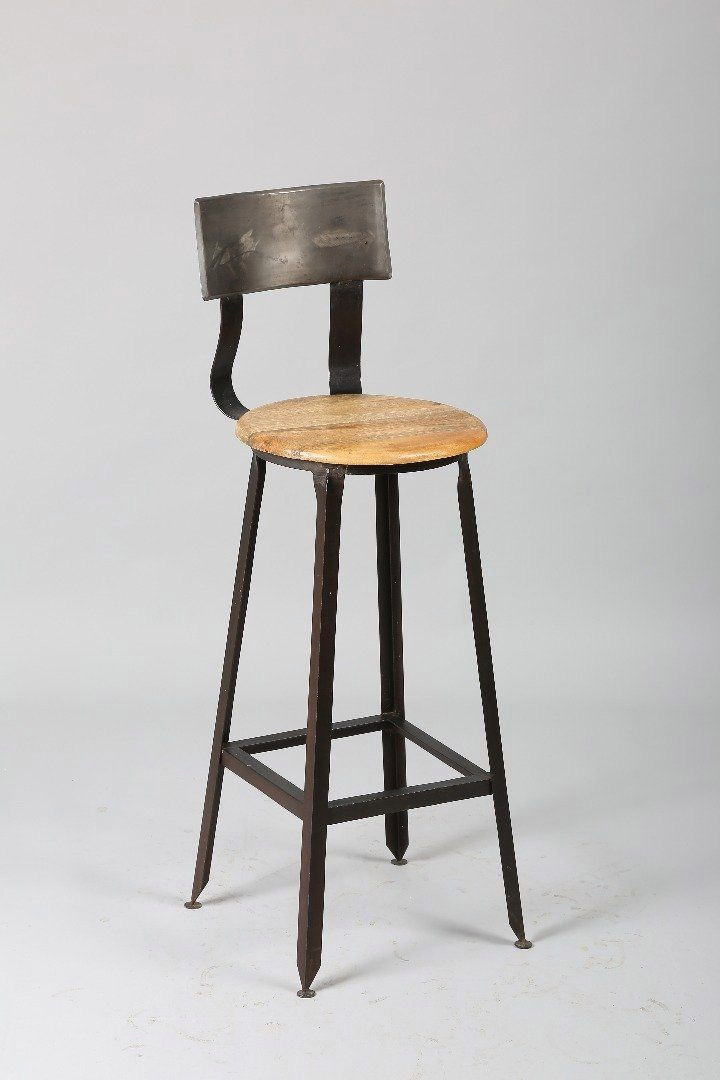 Tabouret tolix vieilli