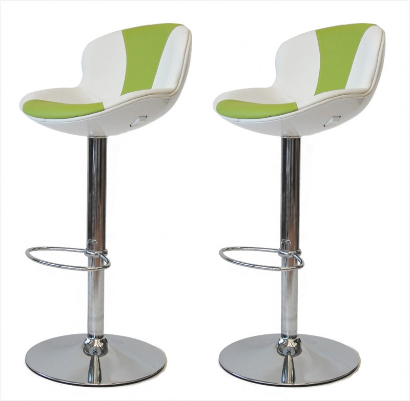 Tabouret de cuisine vert anis
