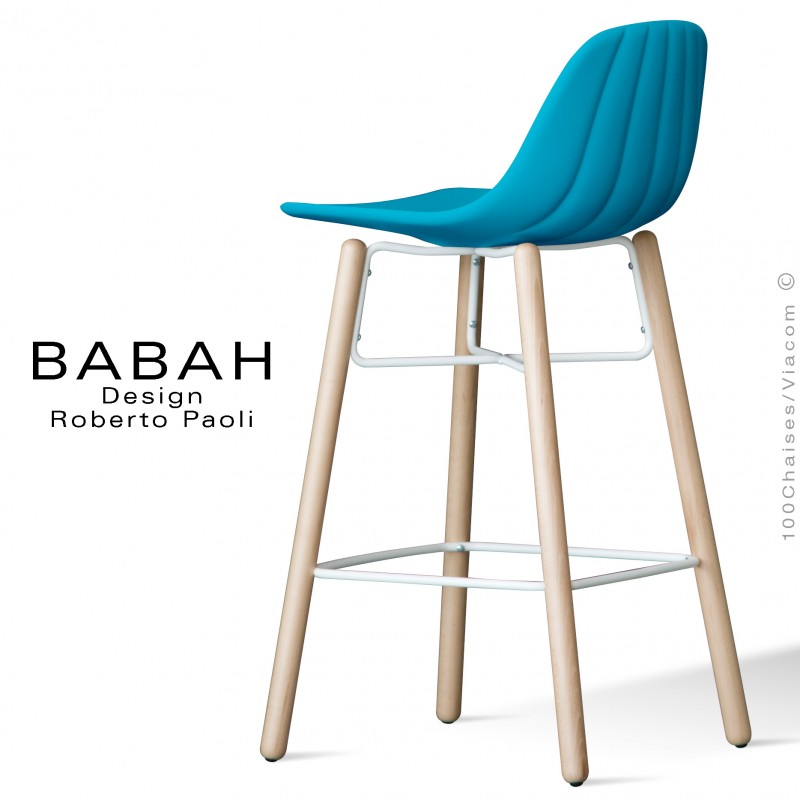 Tabouret de cuisine bleu